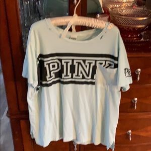 Pink distressed tee 3 for $13